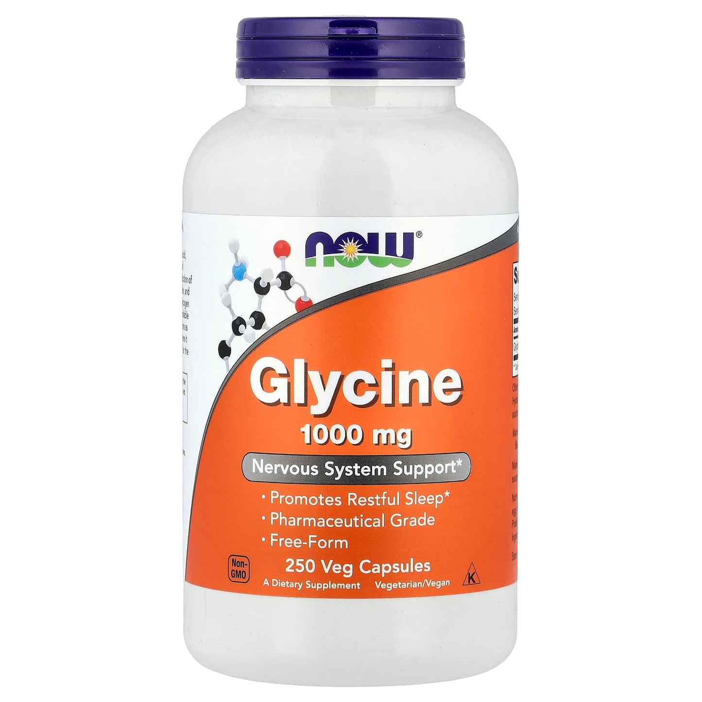 Glycine, 1000mg - 100 vcaps