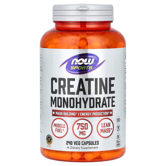 Creatine Monohydrate, 750mg - 240 vcaps
