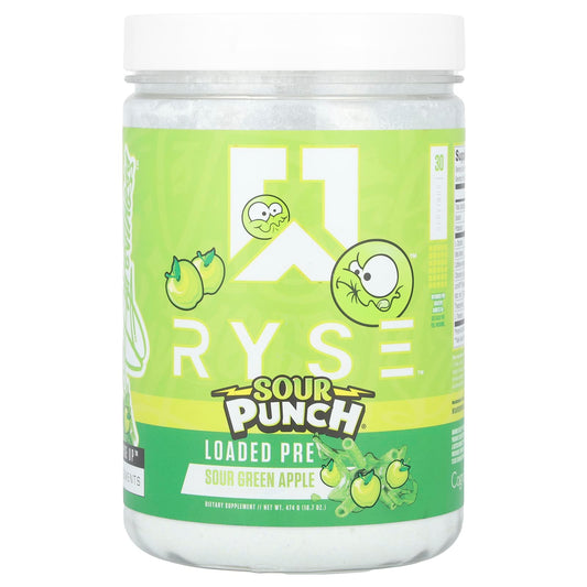 Loaded Pre, Sour Punch Sour Green Apple - 459g
