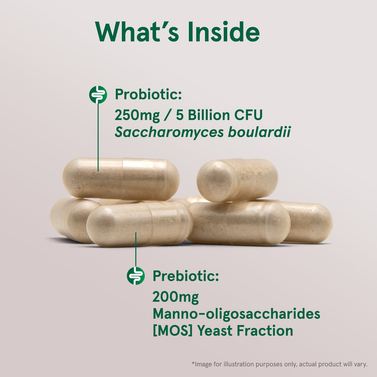 Saccharomyces Boulardii + MOS - 90 vcaps