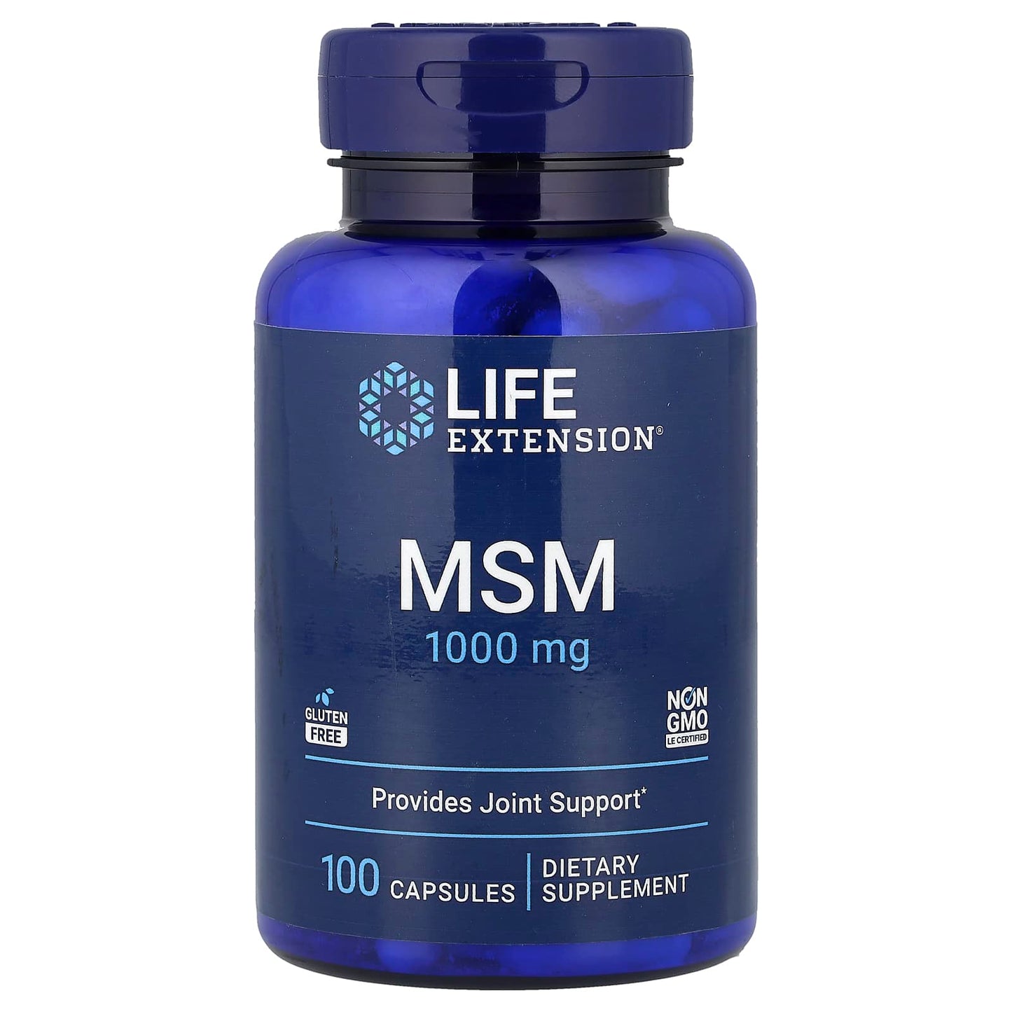 MSM, 1000mg - 100 caps