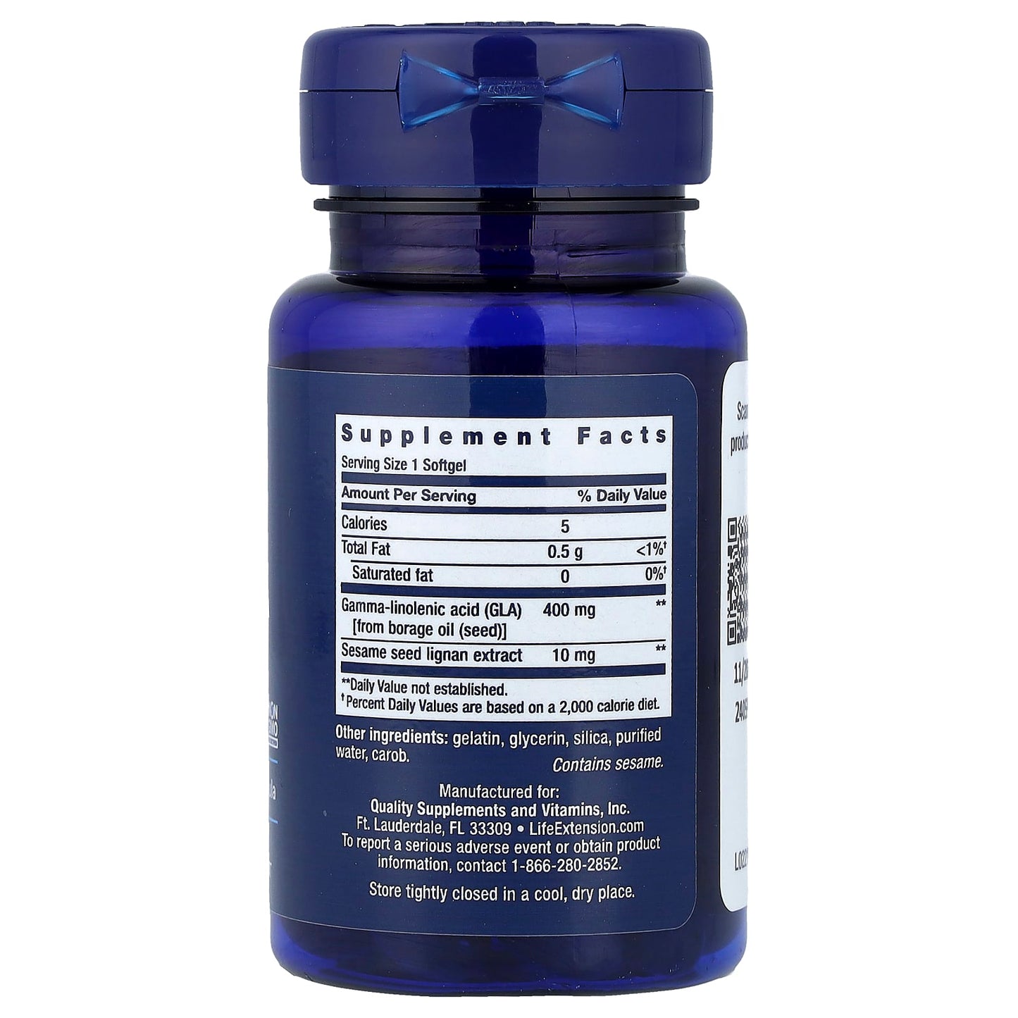 Mega GLA with Sesame Lignans - 30 softgels