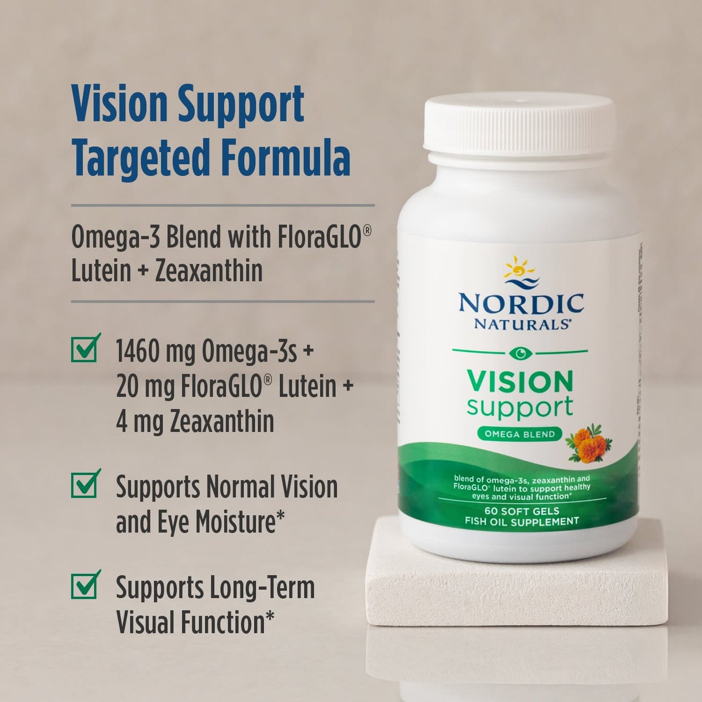 Vision Support, 1460mg - 60 softgels