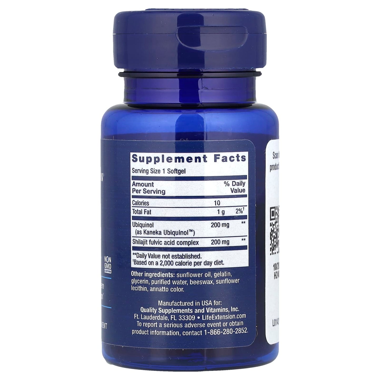 Super Ubiquinol CoQ10 with Enhanced Mitochondrial Support, 200mg - 30 softgels