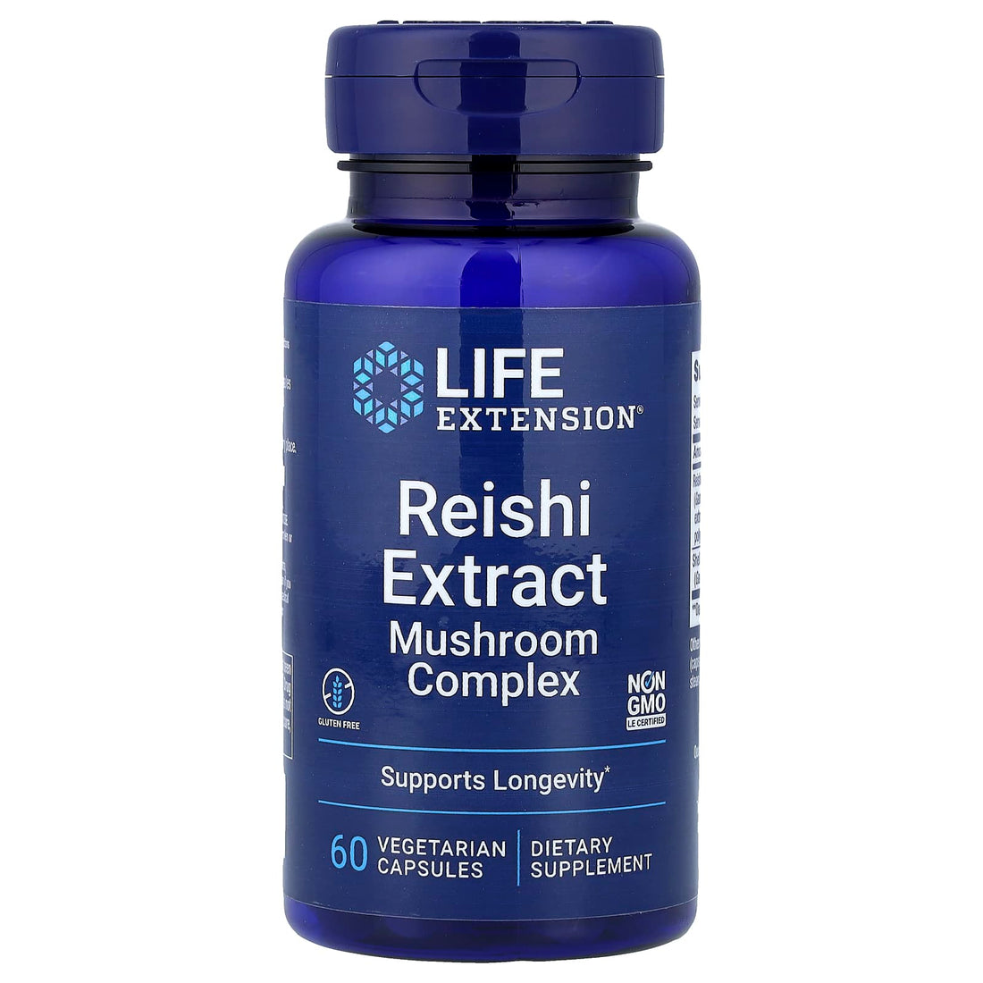 Life Extension Reishi Extract Mushroom Complex - 60 vcaps