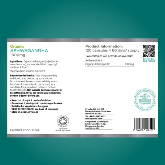 Ashwagandha - 60 vcaps