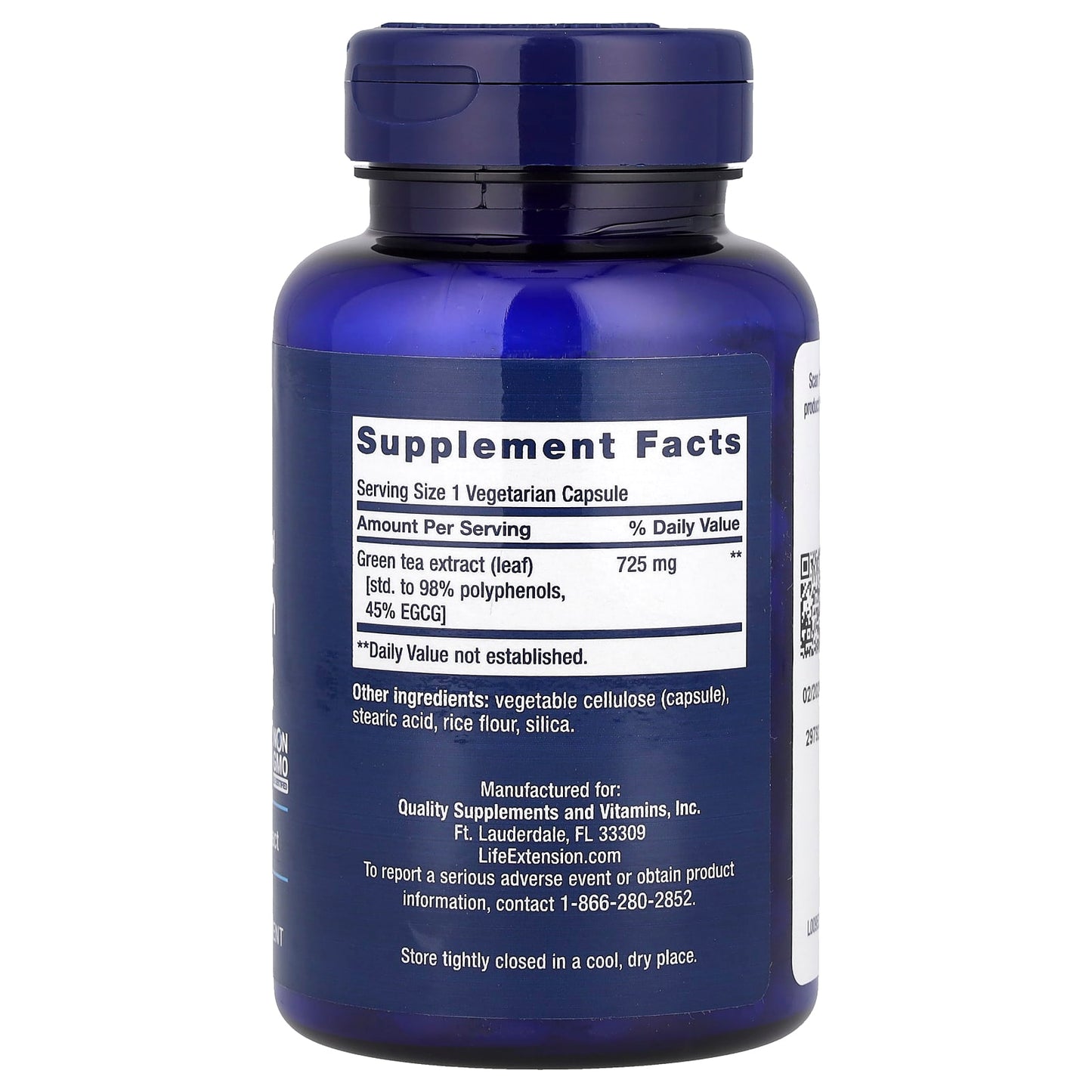 Mega Green Tea Extract - 100 vcaps