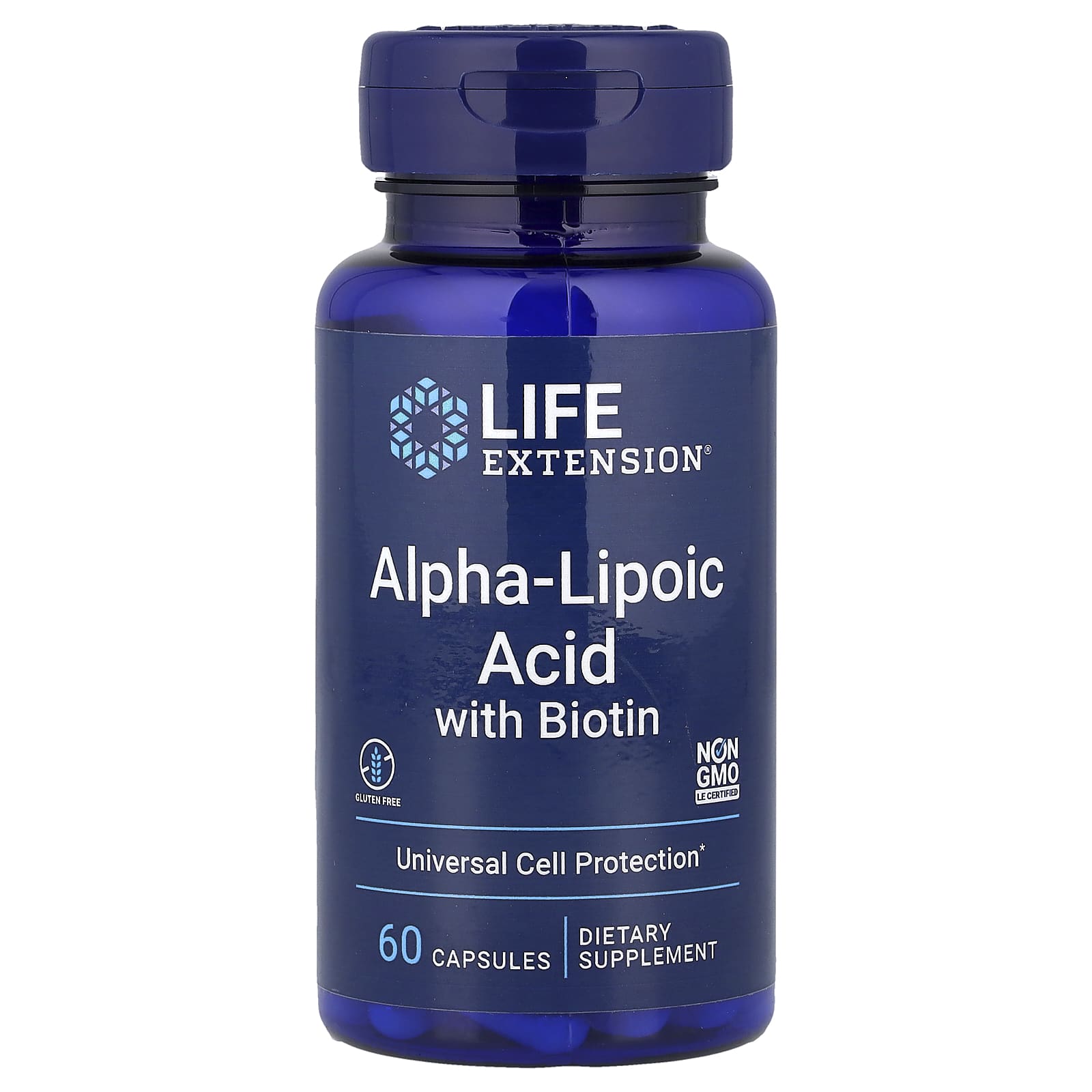 Alpha-Lipoic Acid with Biotin - 60 caps