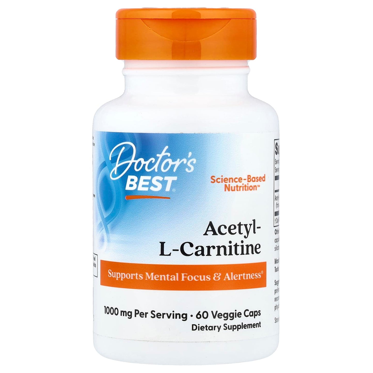 Acetyl L-Carnitine, 500mg - 120 vcaps