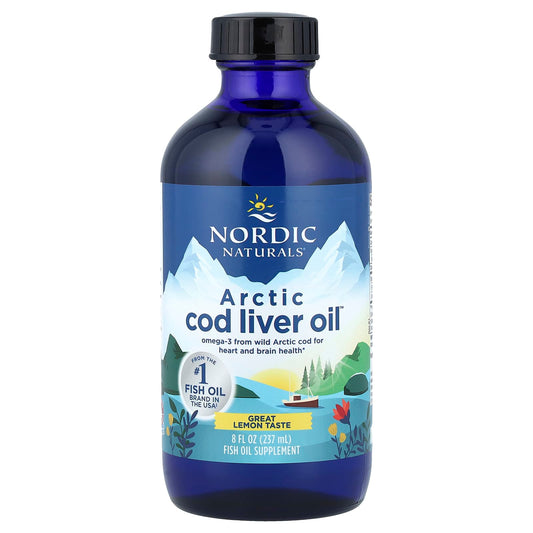 Arctic Cod Liver Oil, 1060mg Strawberry - 237 ml.