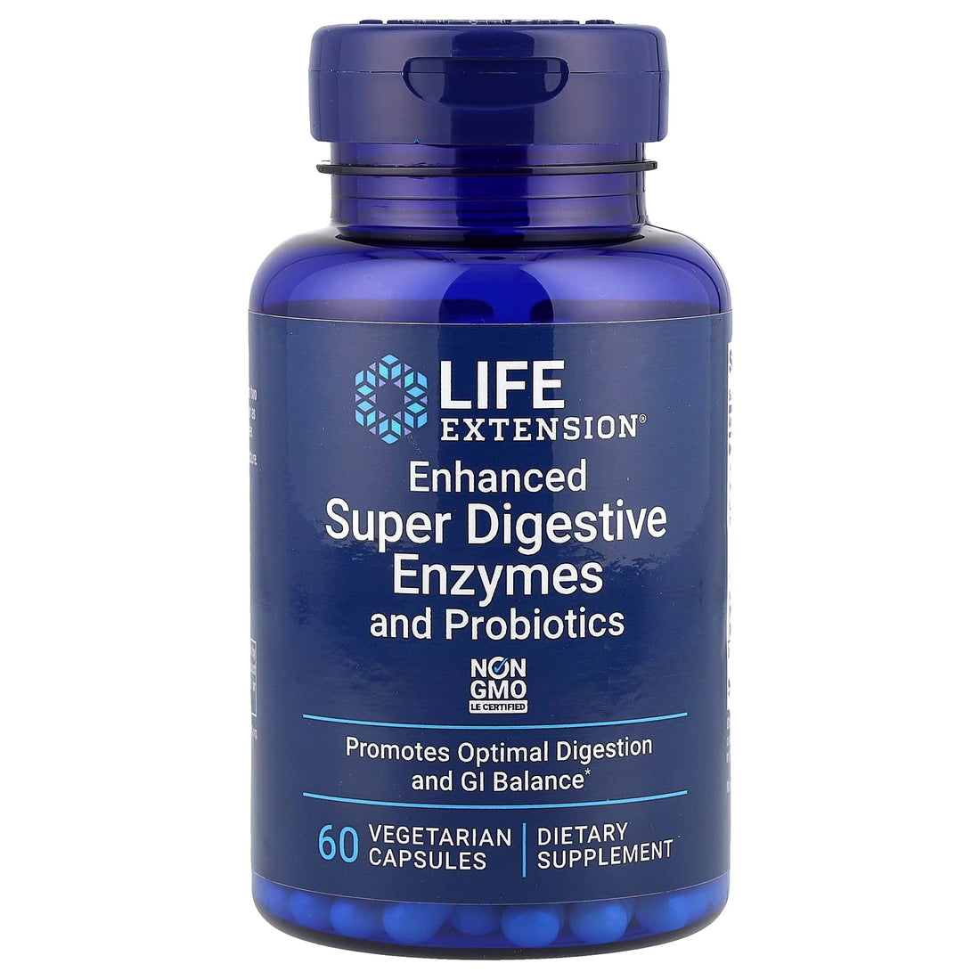 Life Extension Enhanced Super Digestive Enzymes and Probiotics - 60 vcaps