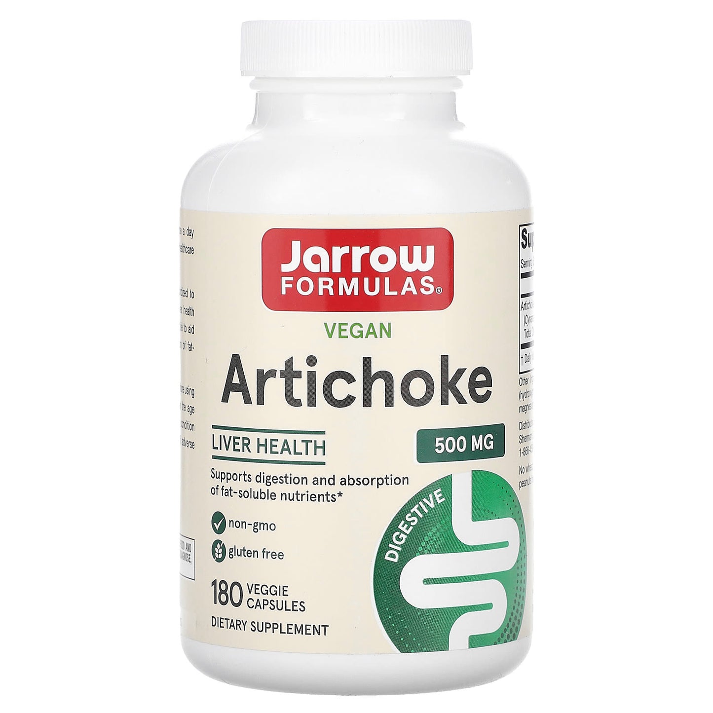 Artichoke, 500mg - 180 vcaps