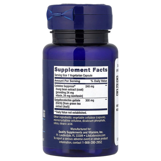 Cytokine Suppress with EGCG - 30 vcaps
