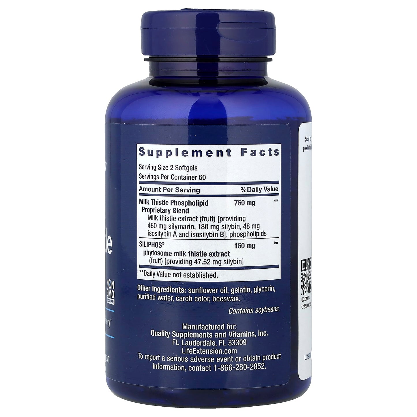 Advanced Milk Thistle - 60 softgels