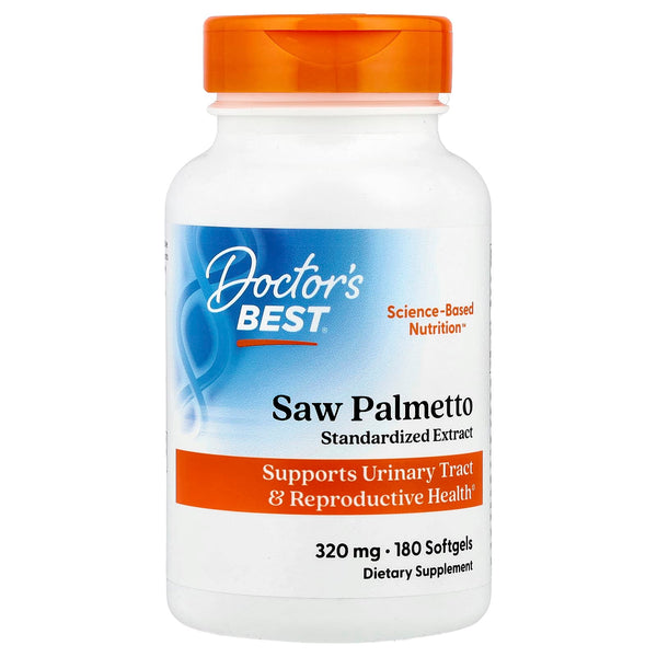 Saw Palmetto Standardized Extract, 320mg - 180 softgels