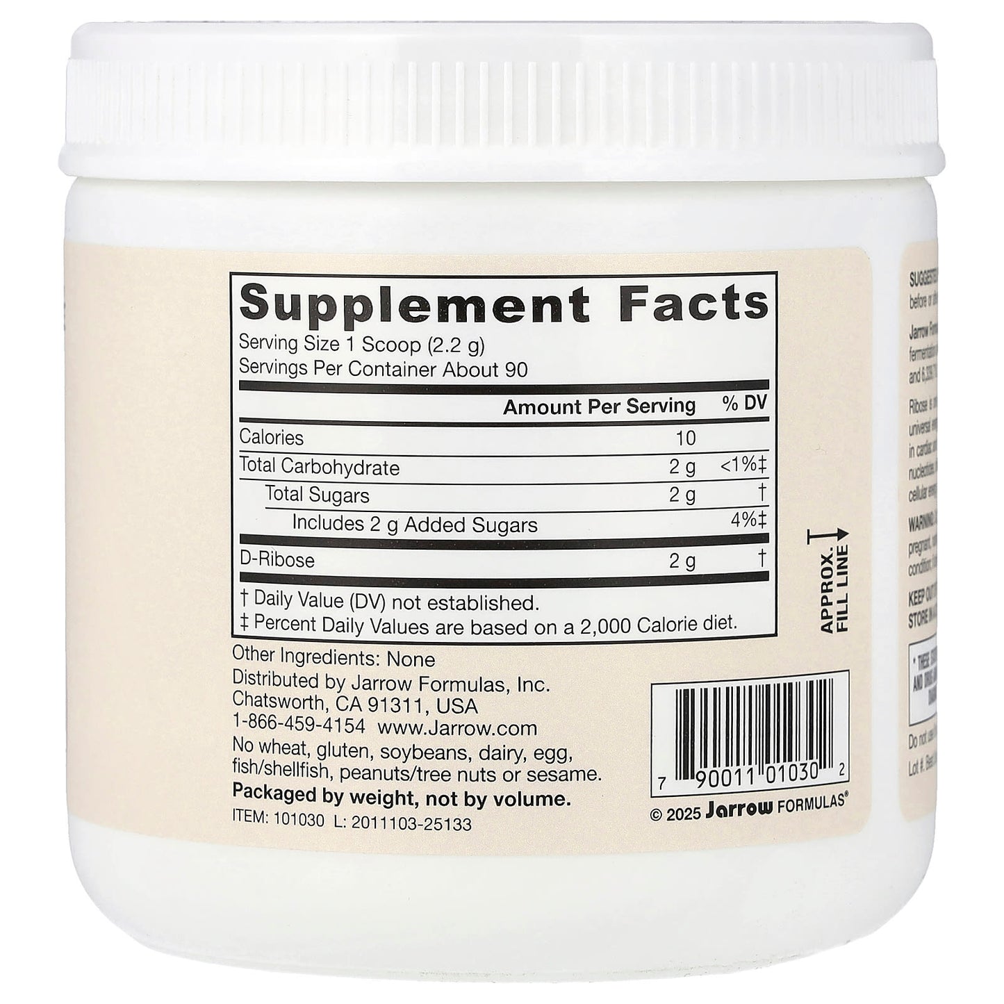 D-Ribose, Powder - 200g