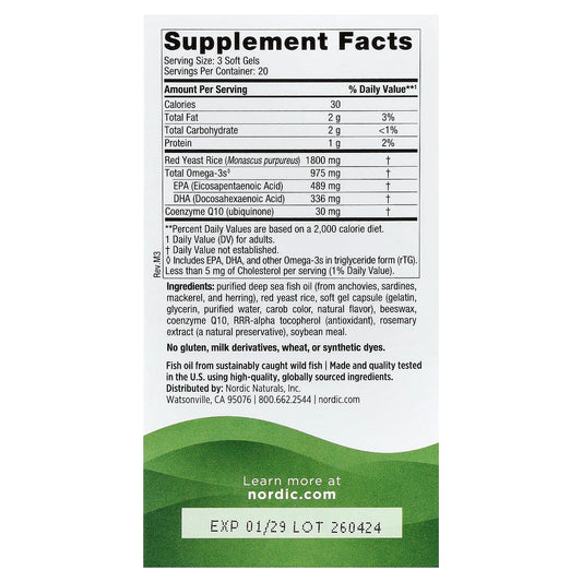 Cholesterol Support - 60 softgels