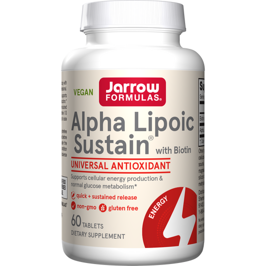 Alpha Lipoic Sustain with Biotin - 60 tabs