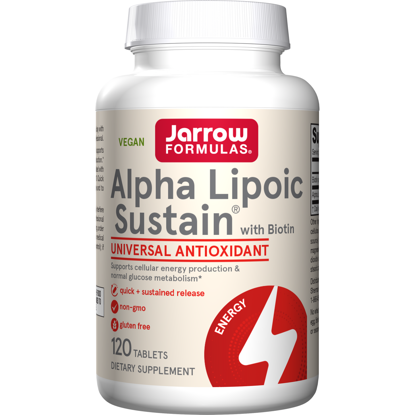 Alpha Lipoic Sustain with Biotin - 120 tabs