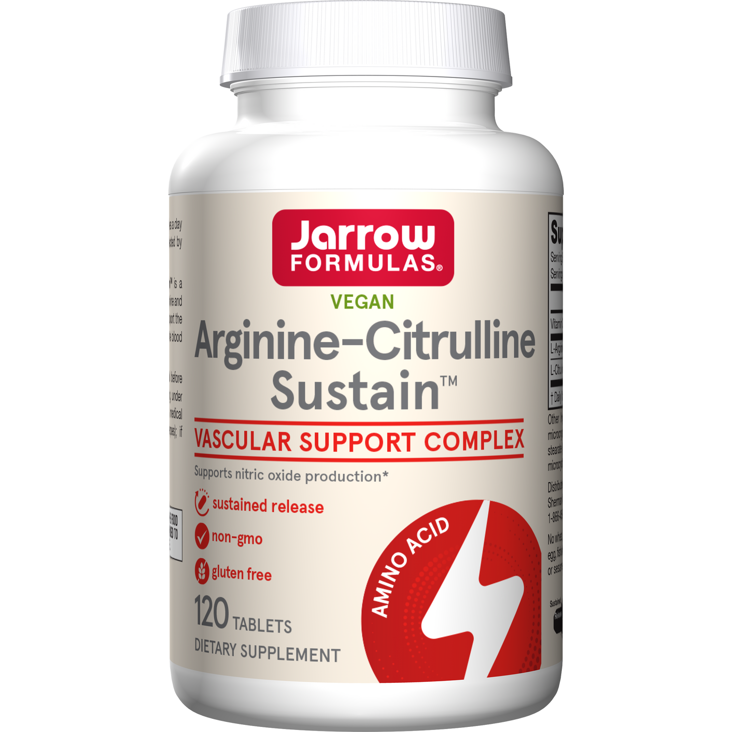 Arginine-Citrulline Sustain - 120 tabs