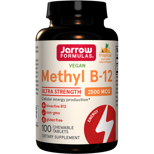 Methyl B-12, 2500mcg (Tropical) - 100 vegan chewable tabs