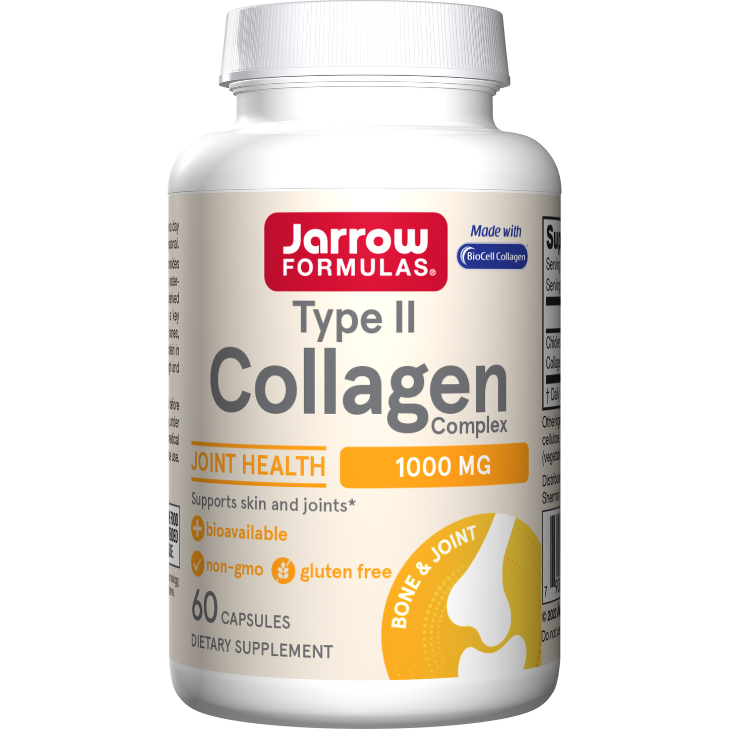 Type II Collagen Complex, 1000mg - 60 caps