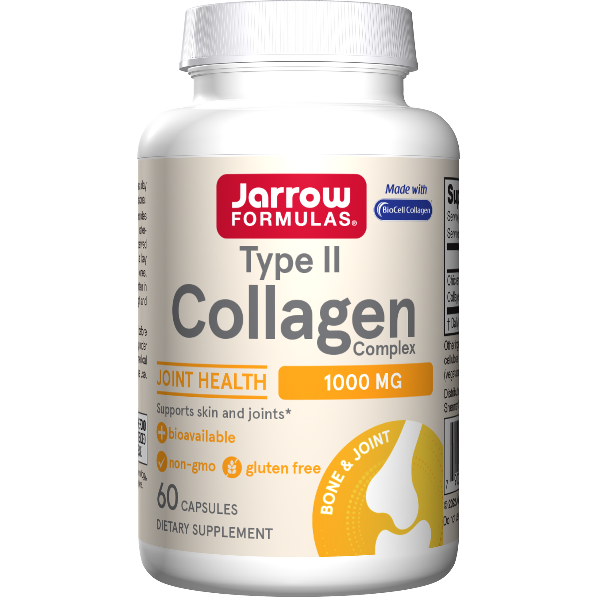 Type II Collagen Complex, 1000mg - 60 caps