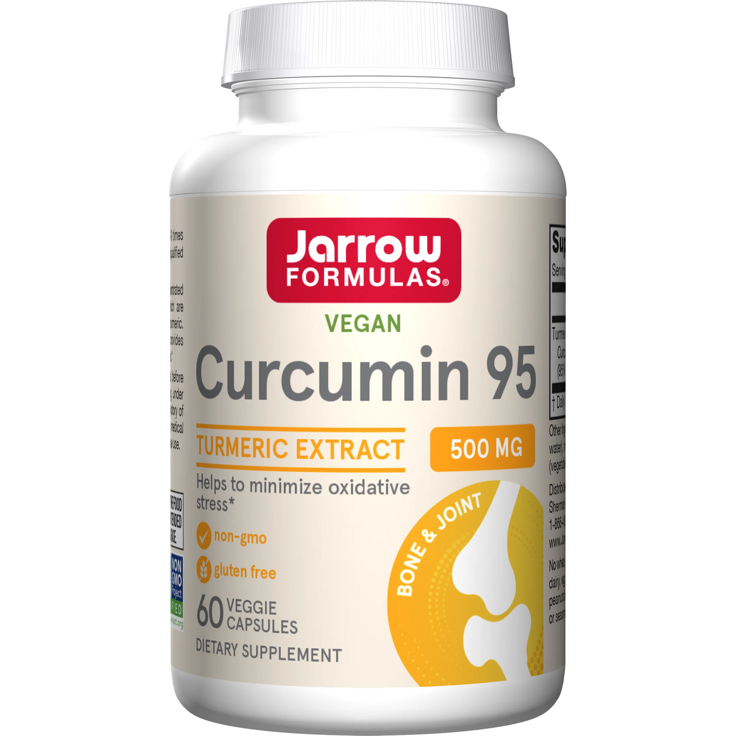 Curcumin 95, 500mg  - 60 vcaps