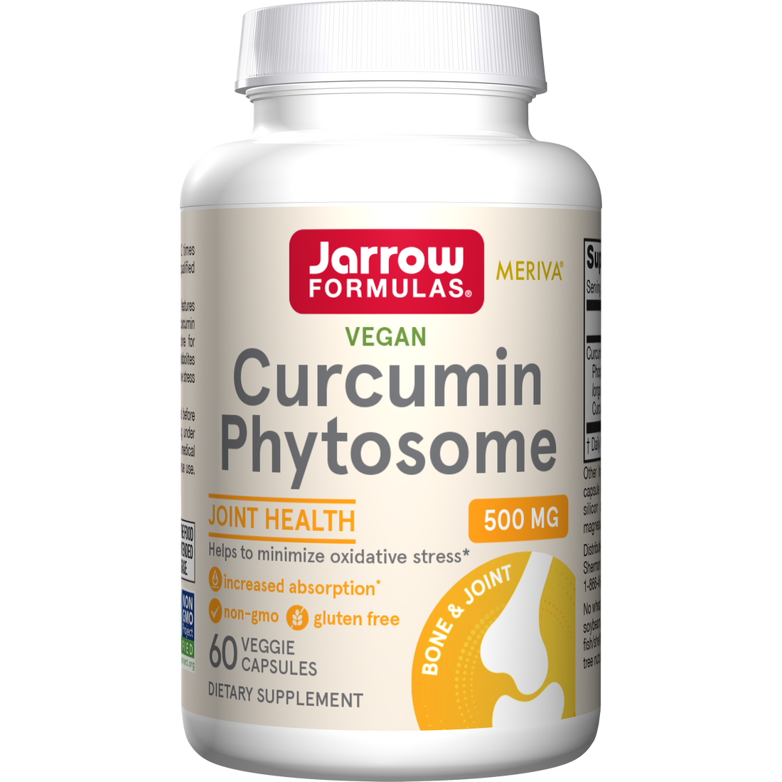 Jarrow Formulas Curcumin Phytosome (Meriva), 500mg - 60 vcaps