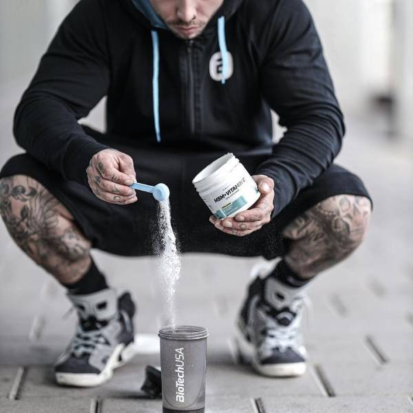 MSM + Vitamin C, Lemon - 150g