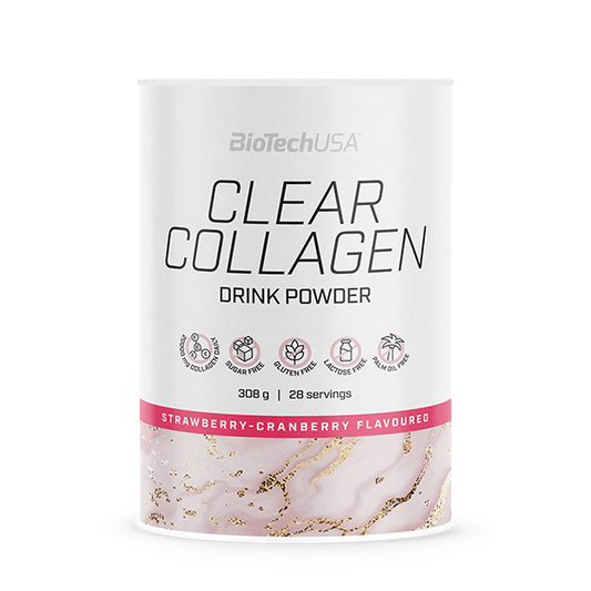 Clear Collagen, Strawberry-Cranberry - 308g