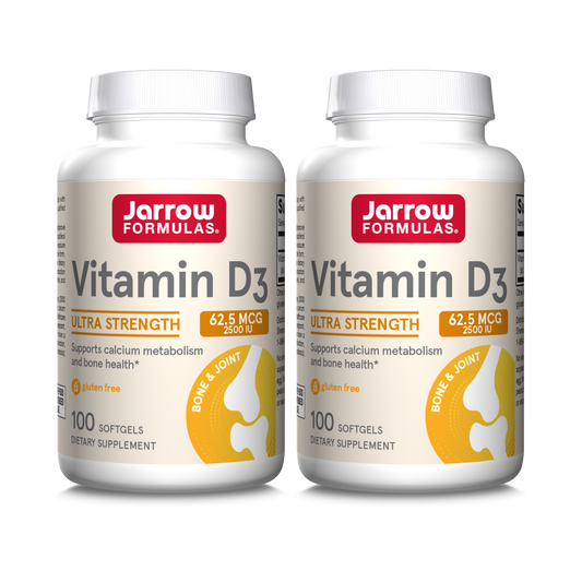 Vitamin D3, 2500 IU - 100 softgels