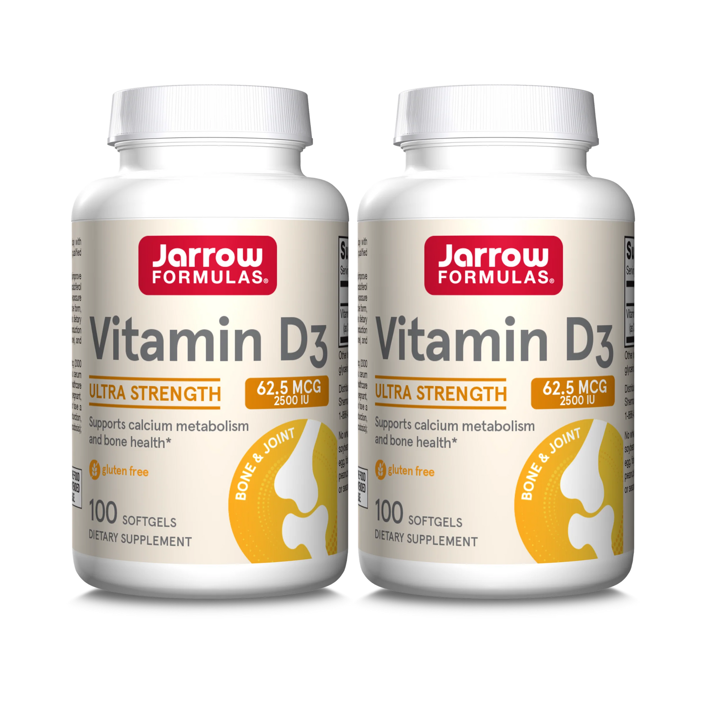 Vitamin D3, 2500 IU - 100 softgels