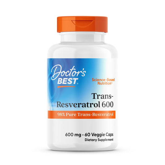 Trans-Resveratrol 600, 600mg - 60 vcaps