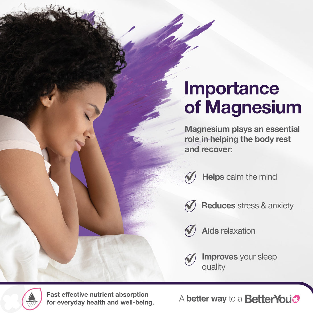 BetterYou Magnesium Sleep Mineral Lotion - 180 ml - image 3