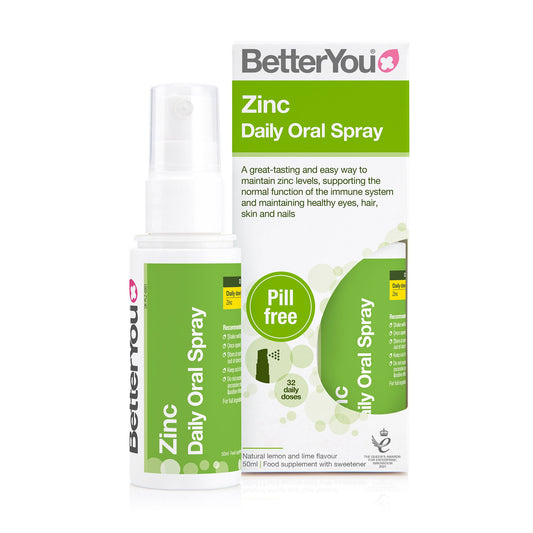Zinc Daily Oral Spray, Natural Lemon & Lime - 50 ml.