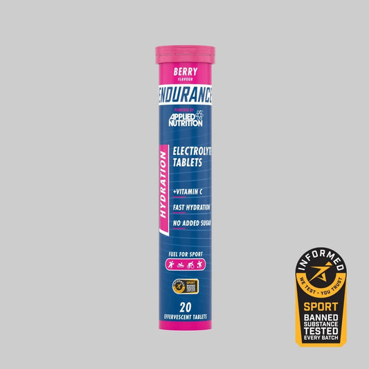 Endurance Hydration Electrolyte Effervescent Tablets, Orange - 6 x 20 tabs