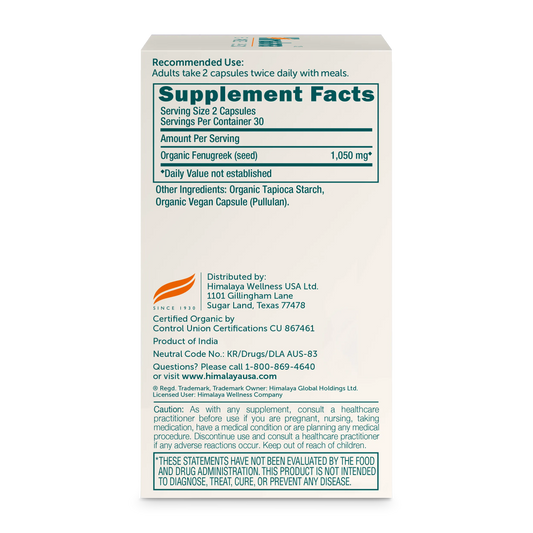 Organic Fenugreek