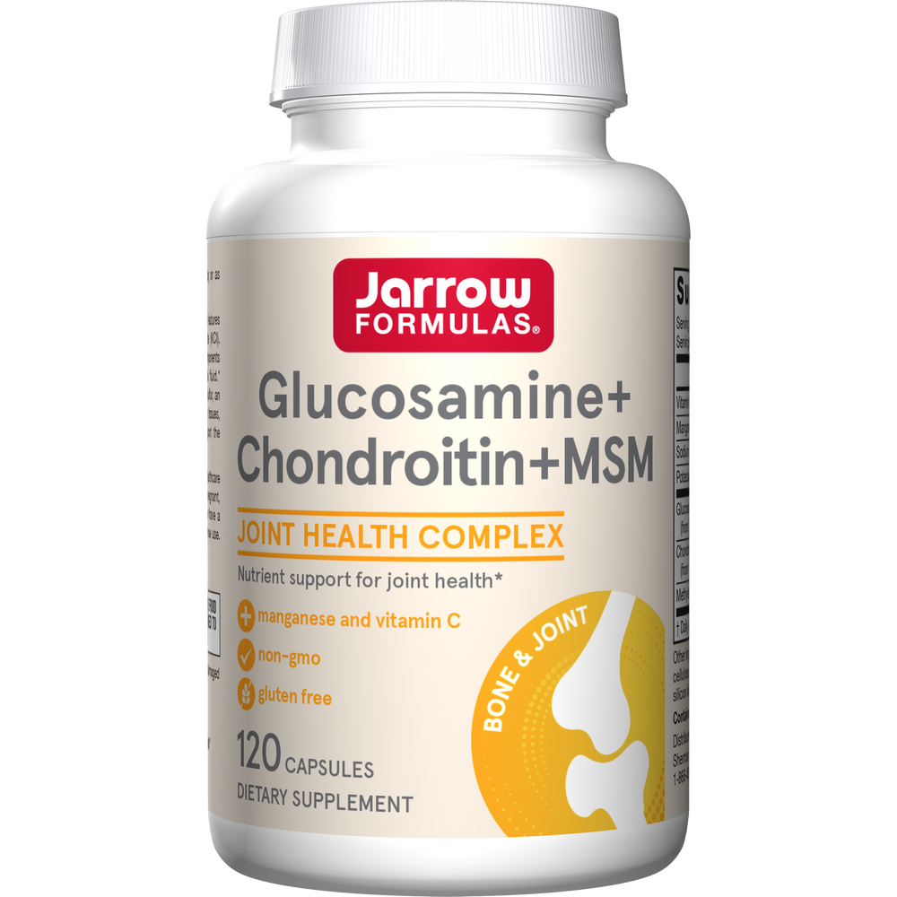 Jarrow Formulas Glucosamine + Chondroitin + MSM - 120 caps