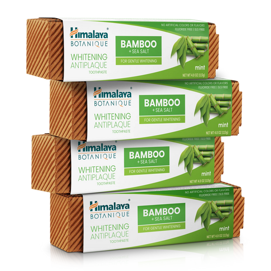 Whitening Antiplaque Bamboo & Sea Salt Mint Toothpaste