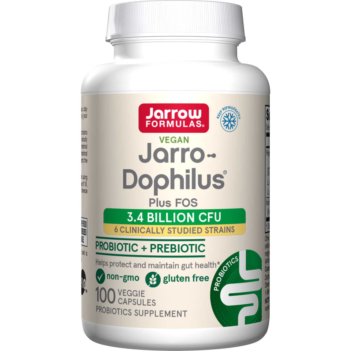 Jarro-Dophilus + FOS - 100 vcaps