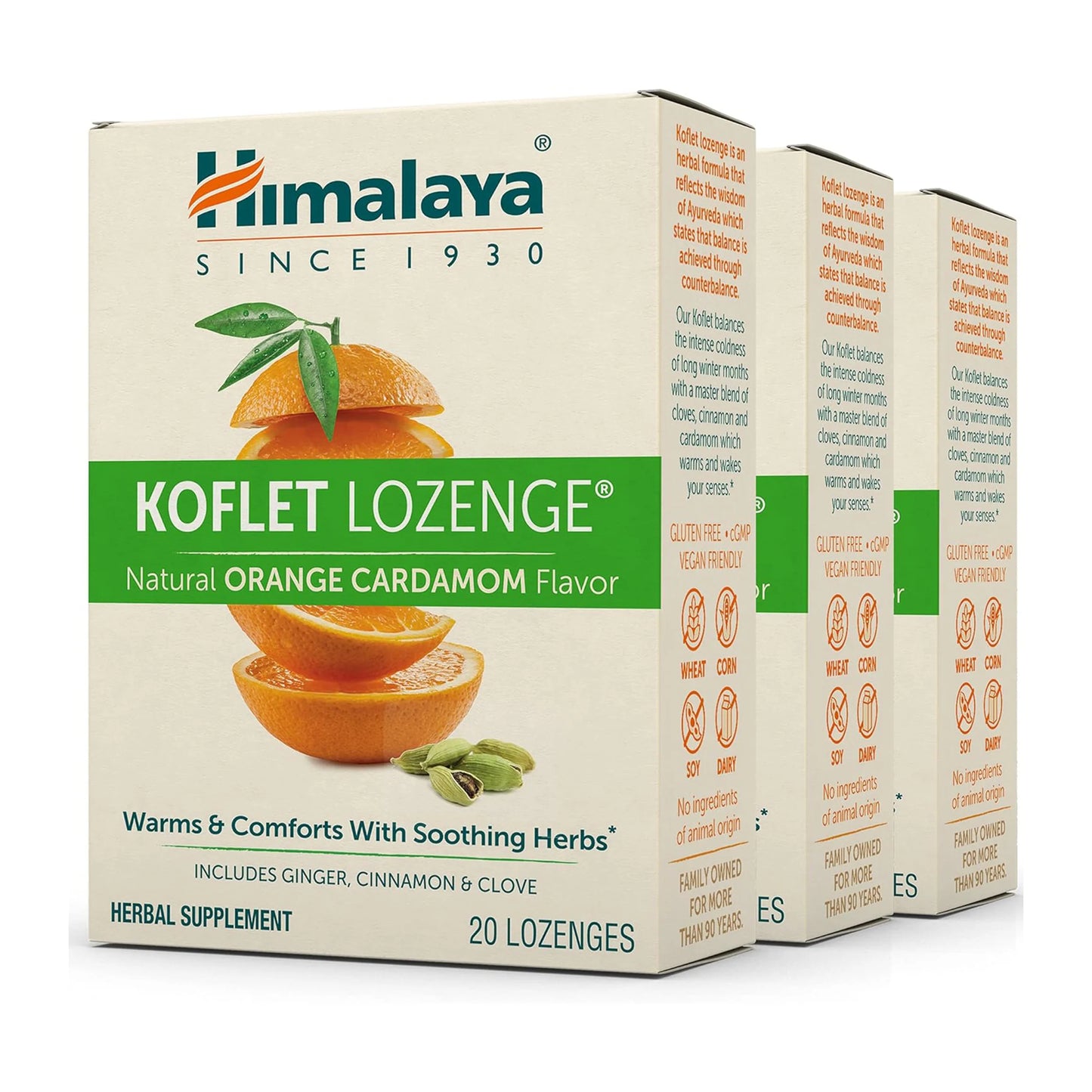Koflet Lozenges® - Orange Cardamom