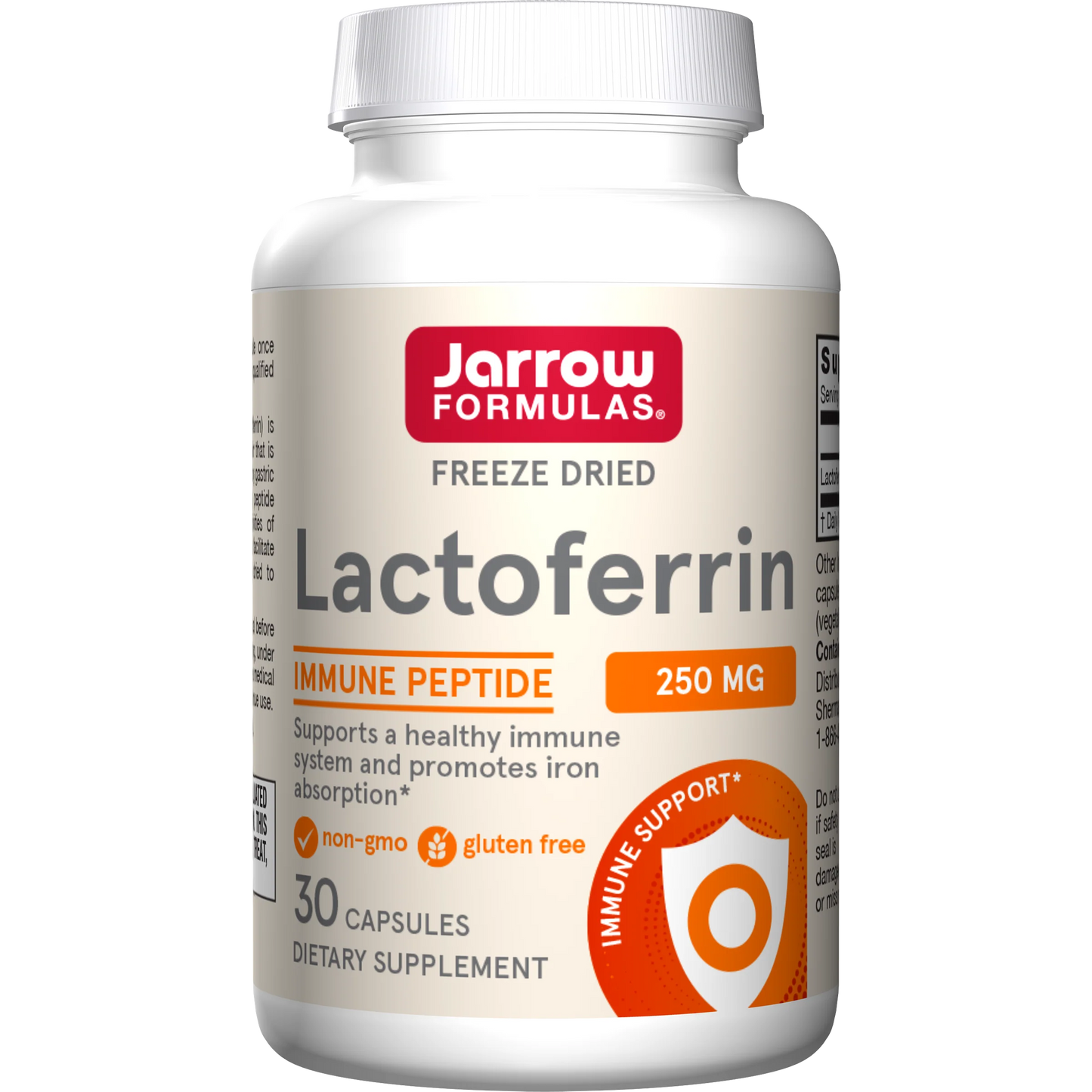 Lactoferrin, 250mg - 60 caps