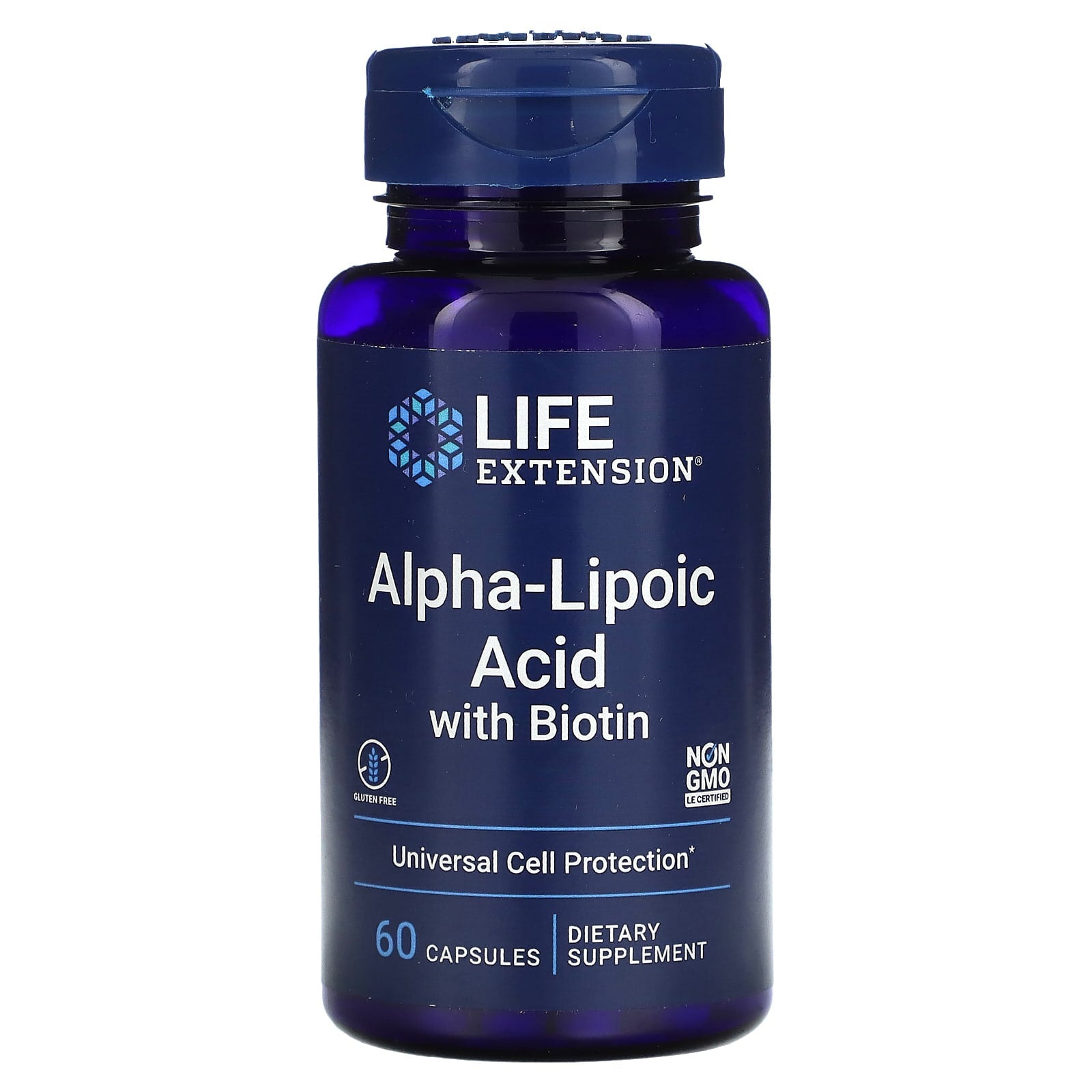 Alpha-Lipoic Acid with Biotin - 60 caps