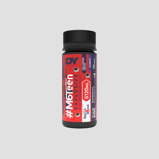 #M6Teen Explosive Pre-Workout Shot, Blueberry - 12 x 60ml
