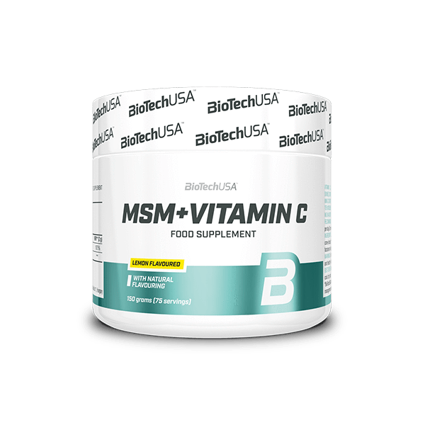 MSM + Vitamin C, Lemon - 150g
