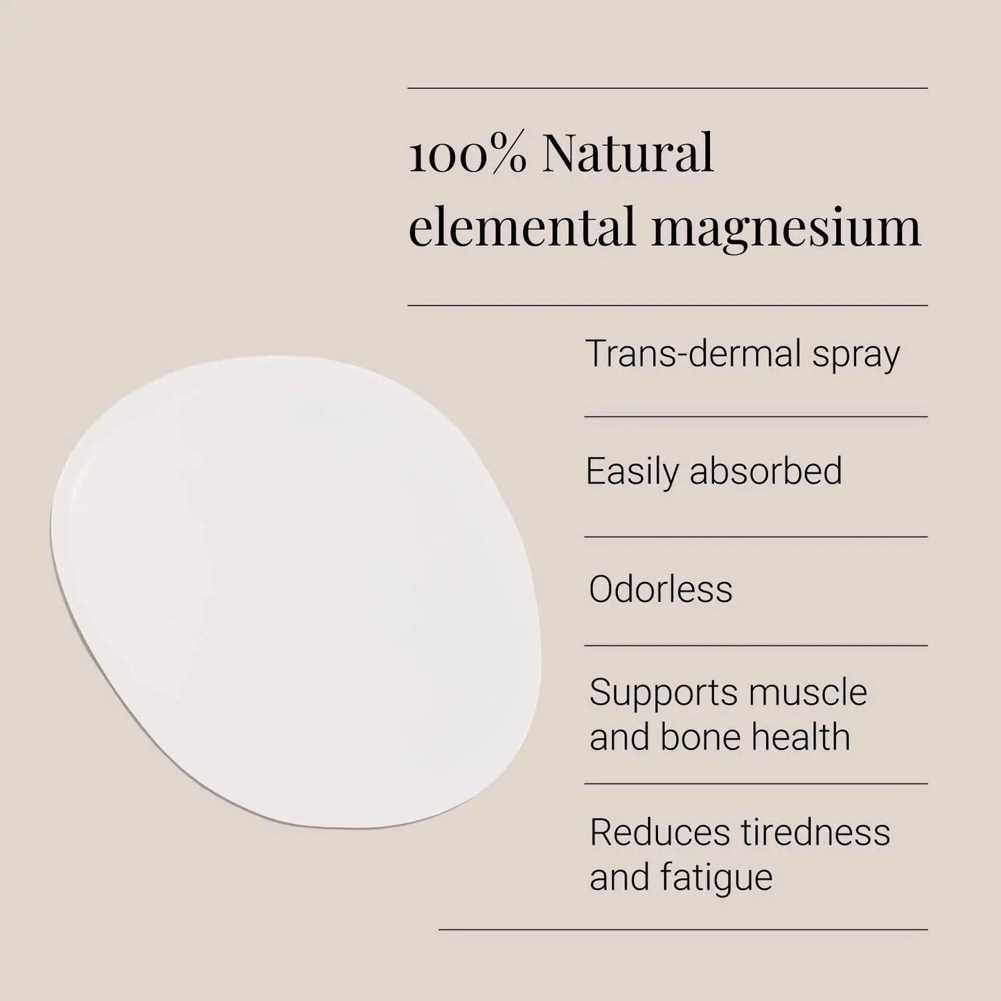 Magnesium Oil Spray - 125 ml.