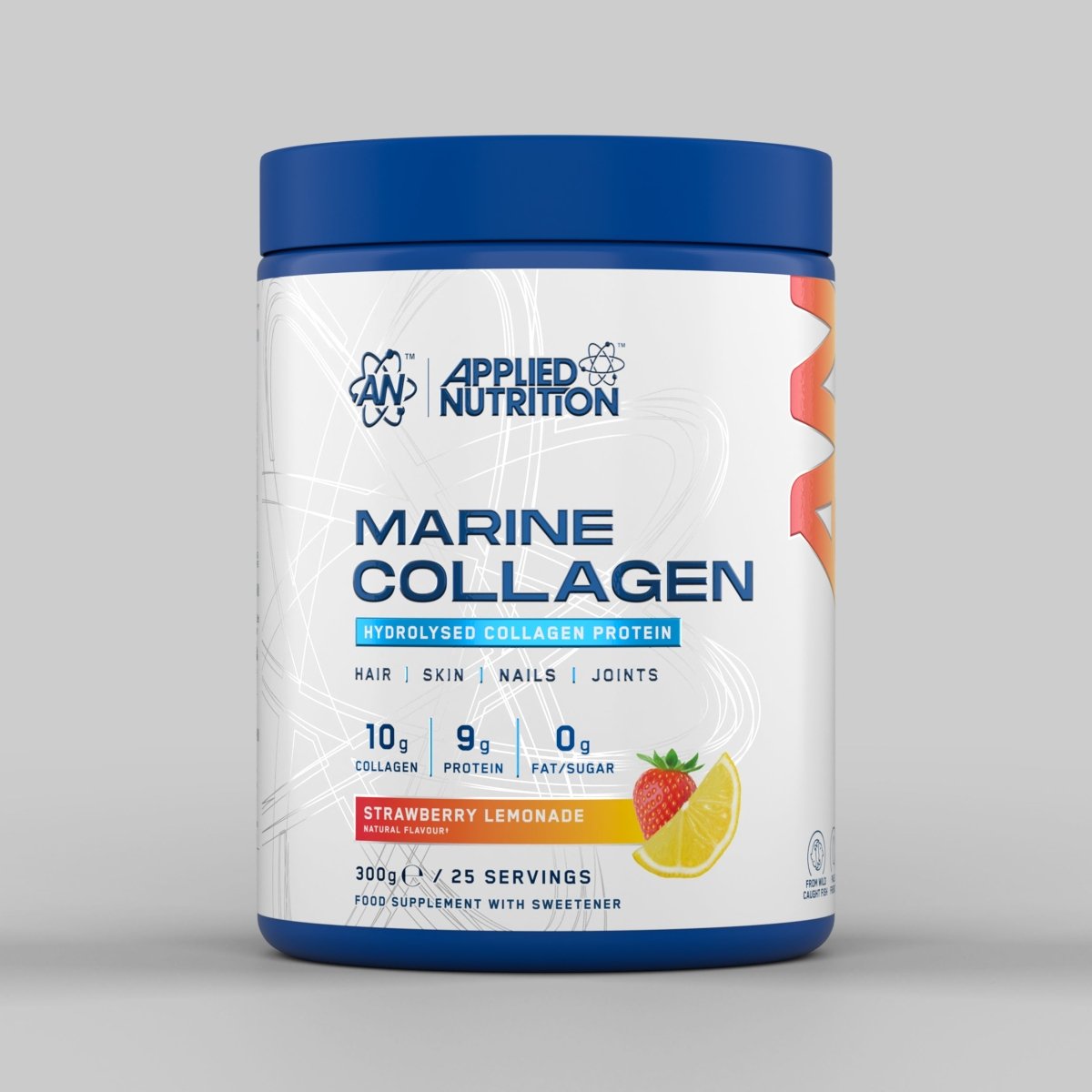 Collagen Powder, Strawberry & Raspberry - 165g