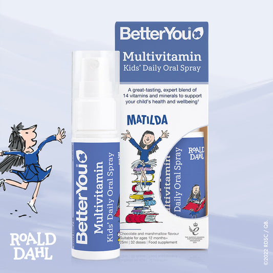Multivitamin Kids' Daily Oral Spray, Chocolate and Marshmallow - 25 ml.