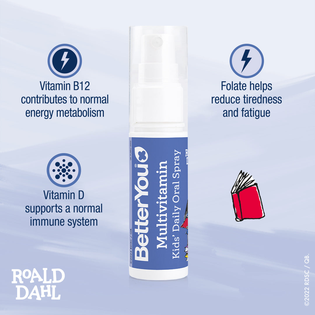 Multivitamin Kids' Daily Oral Spray, Chocolate and Marshmallow - 25 ml.